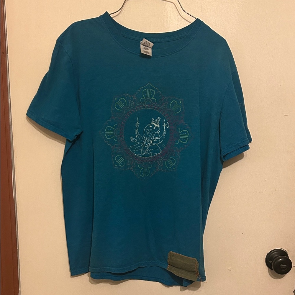 Ganesha Blue T-Shirt